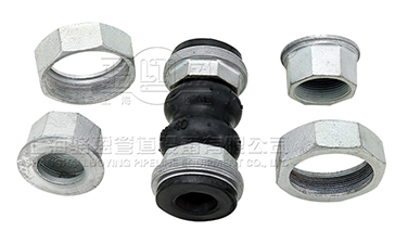 內(nèi)蒙古烏蘭察布市興和縣<a href=http://shjinhu.com.cn target=_blank class=infotextkey>絲扣橡膠接頭</a>分解圖